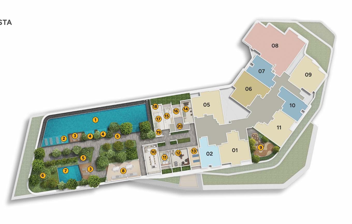Level 3 Social Vista plan
