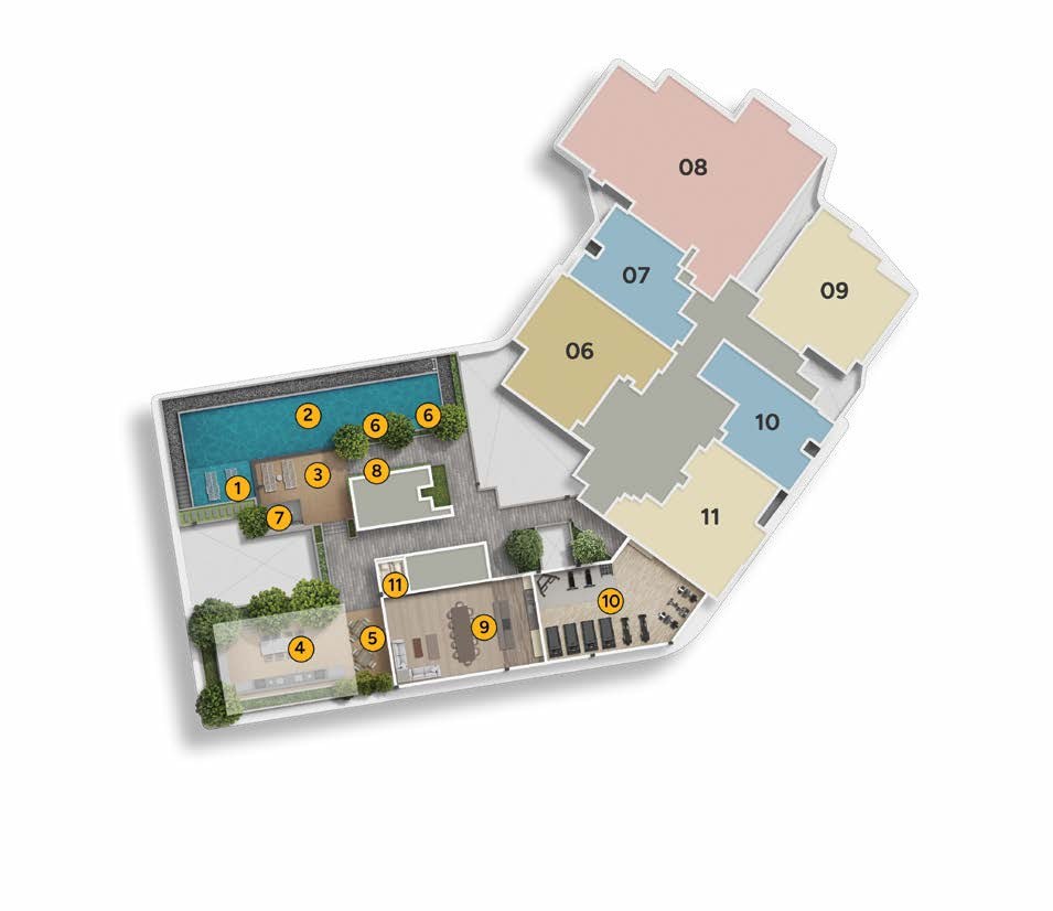 Level 34 Union Vista plan